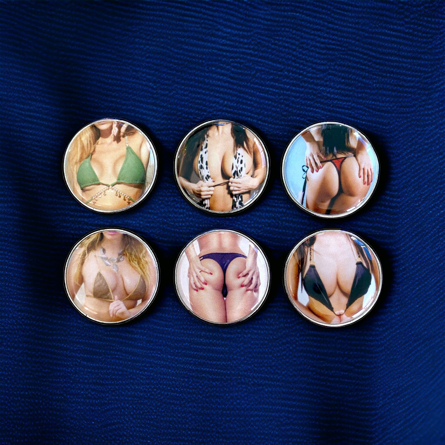 Ball Marker Set - SEXY BIKINI - (6 pack)