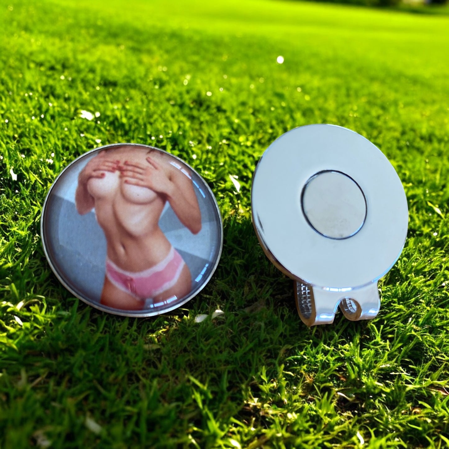 Sexy Golf Ball Marker with Magnetic Hat Clip - PrettyinPink1