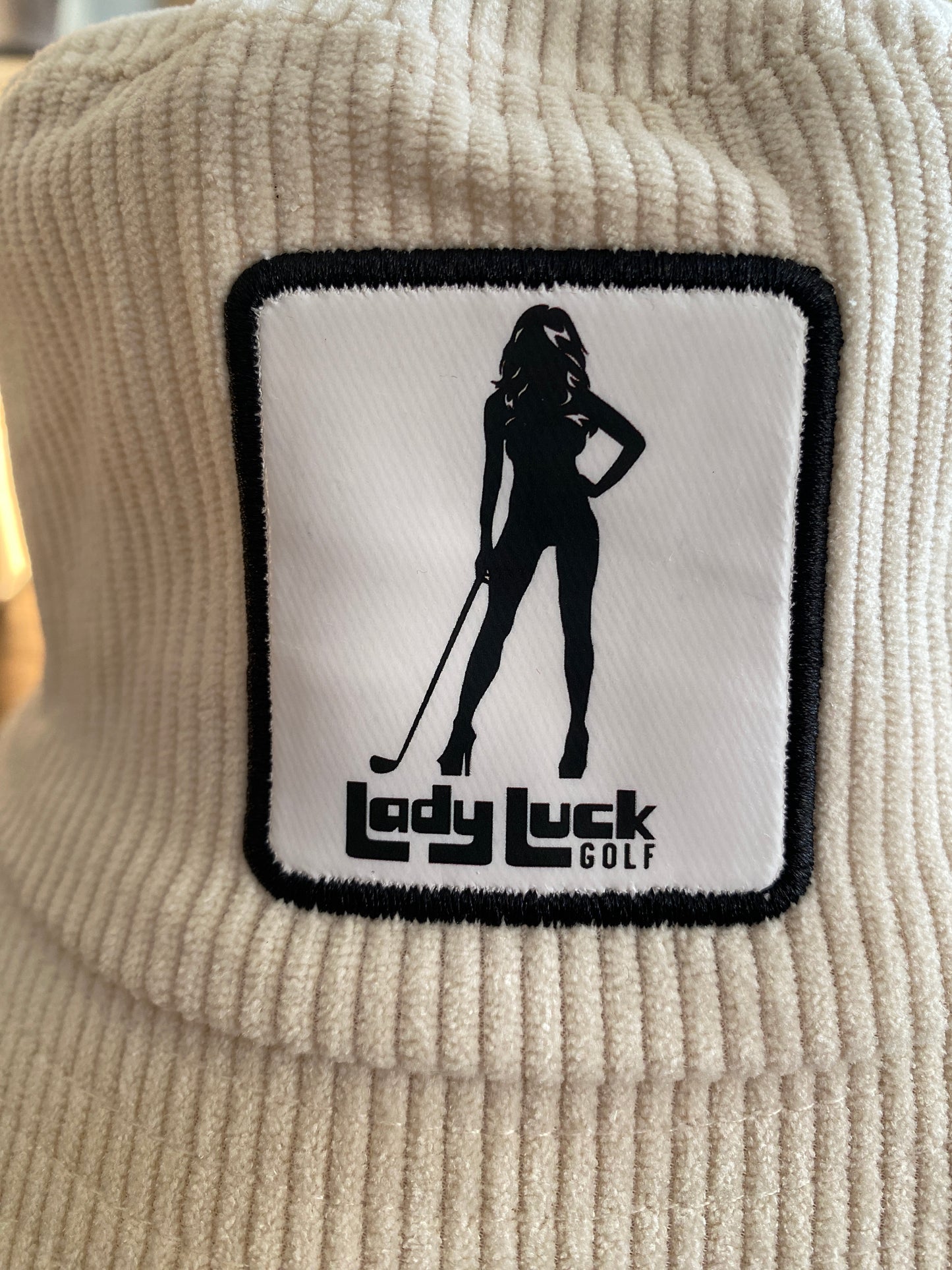 Corduroy Bucket Hat (Golf Babe Logo)