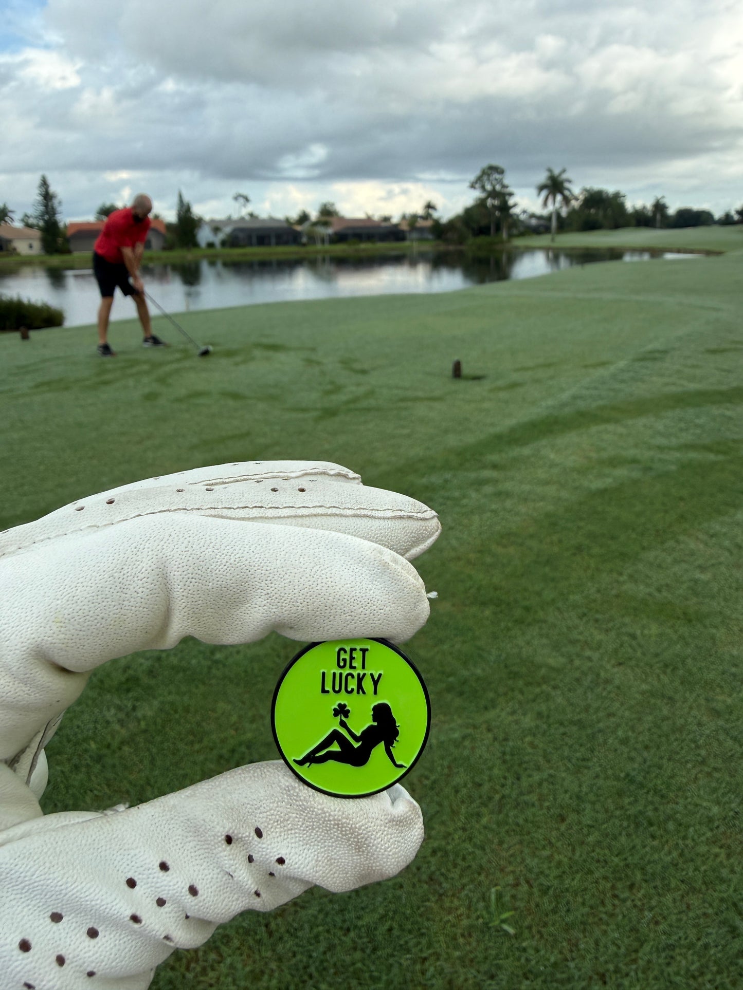 Dirty Birdies Golf Ball Marker Set - 3 Pack with Hat Clip