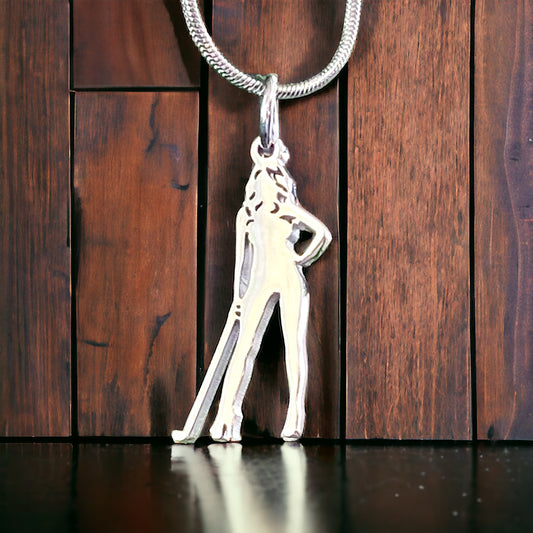 Golf Babe Charm Necklace
