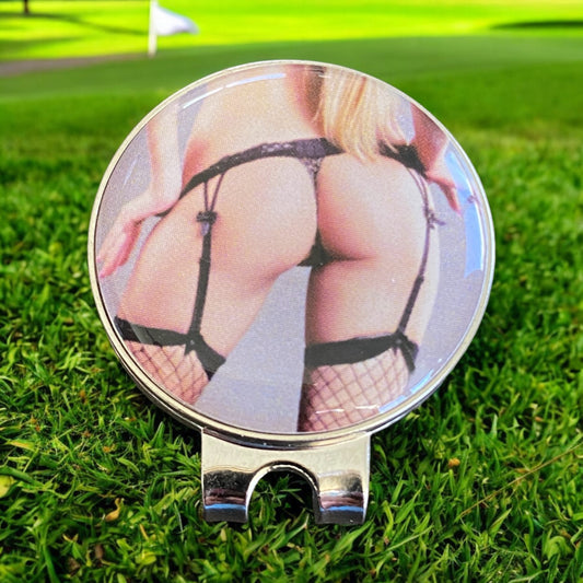 Sexy Golf Ball Marker with Magnetic Hat Clip - NiceAss3