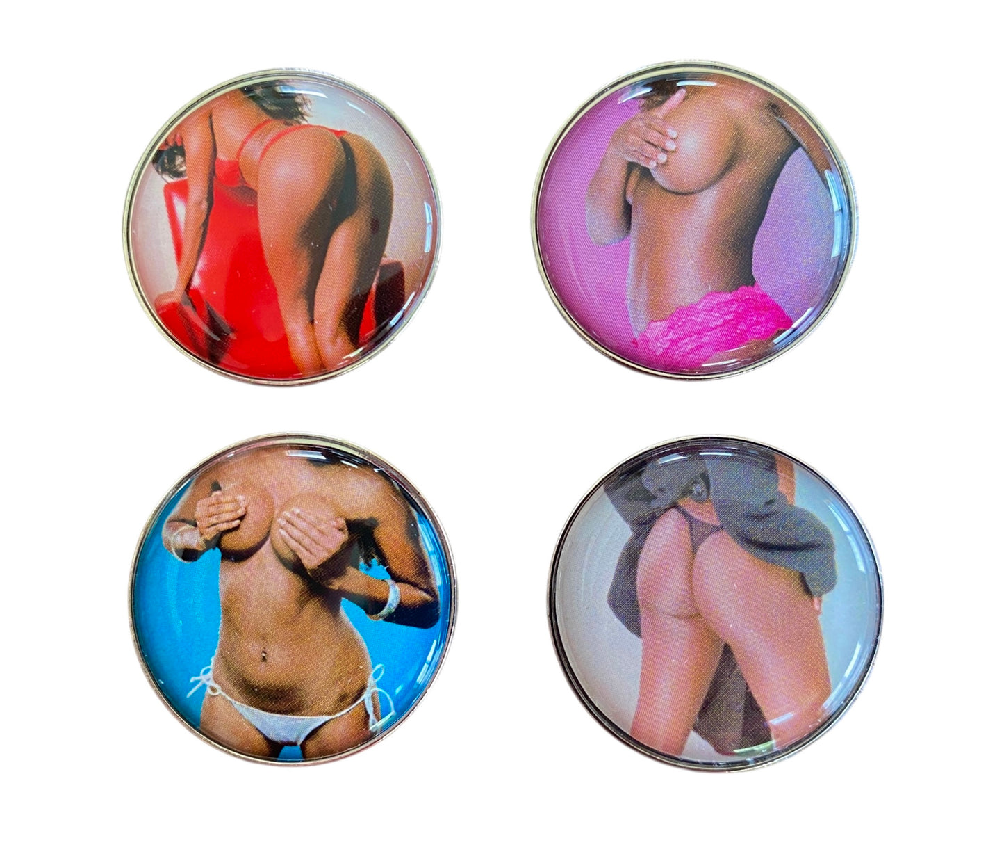 Ball Marker Set - QUEENS - (4 pack)