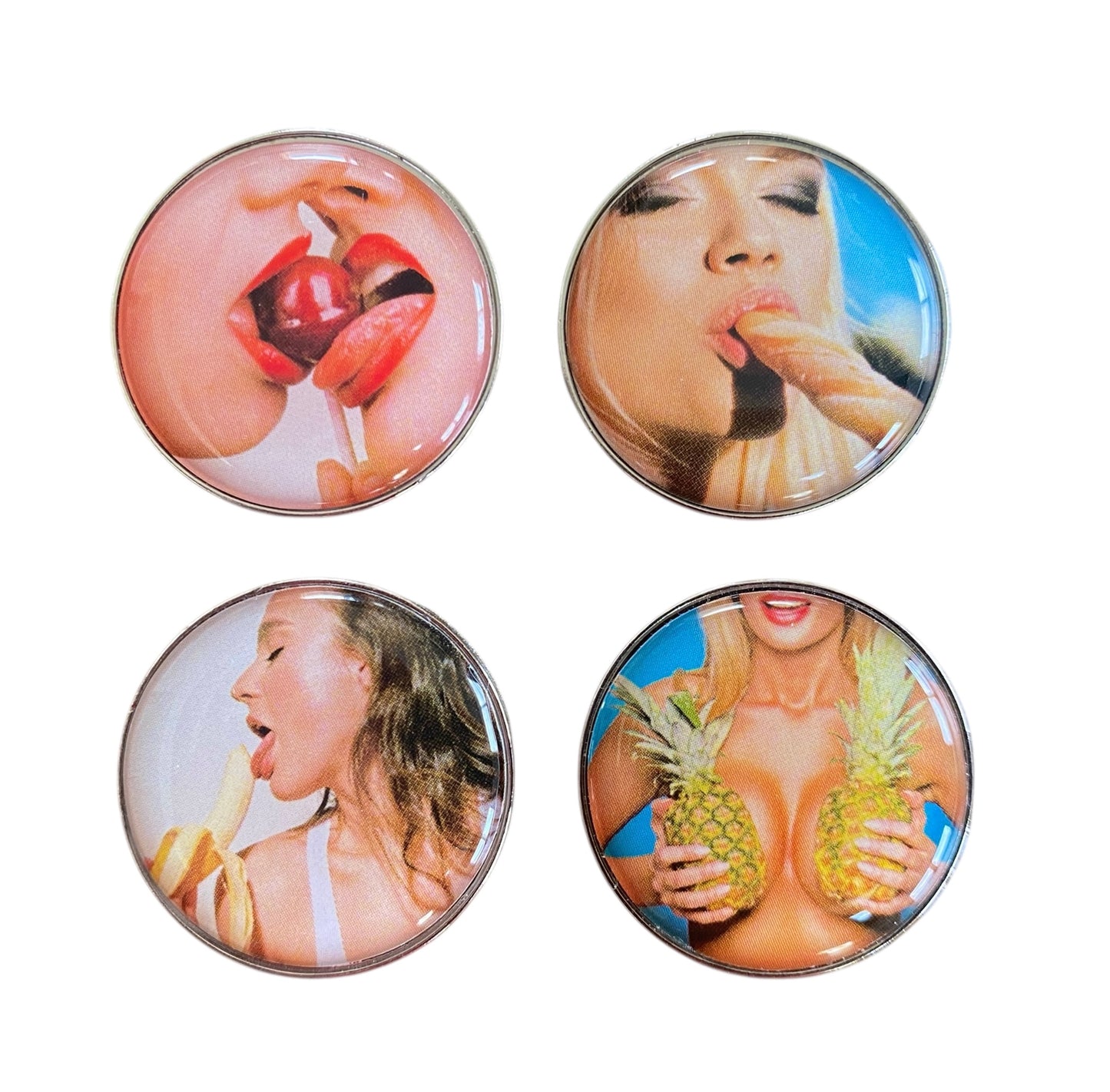 Ball Marker Set - YUM - (4 pack)