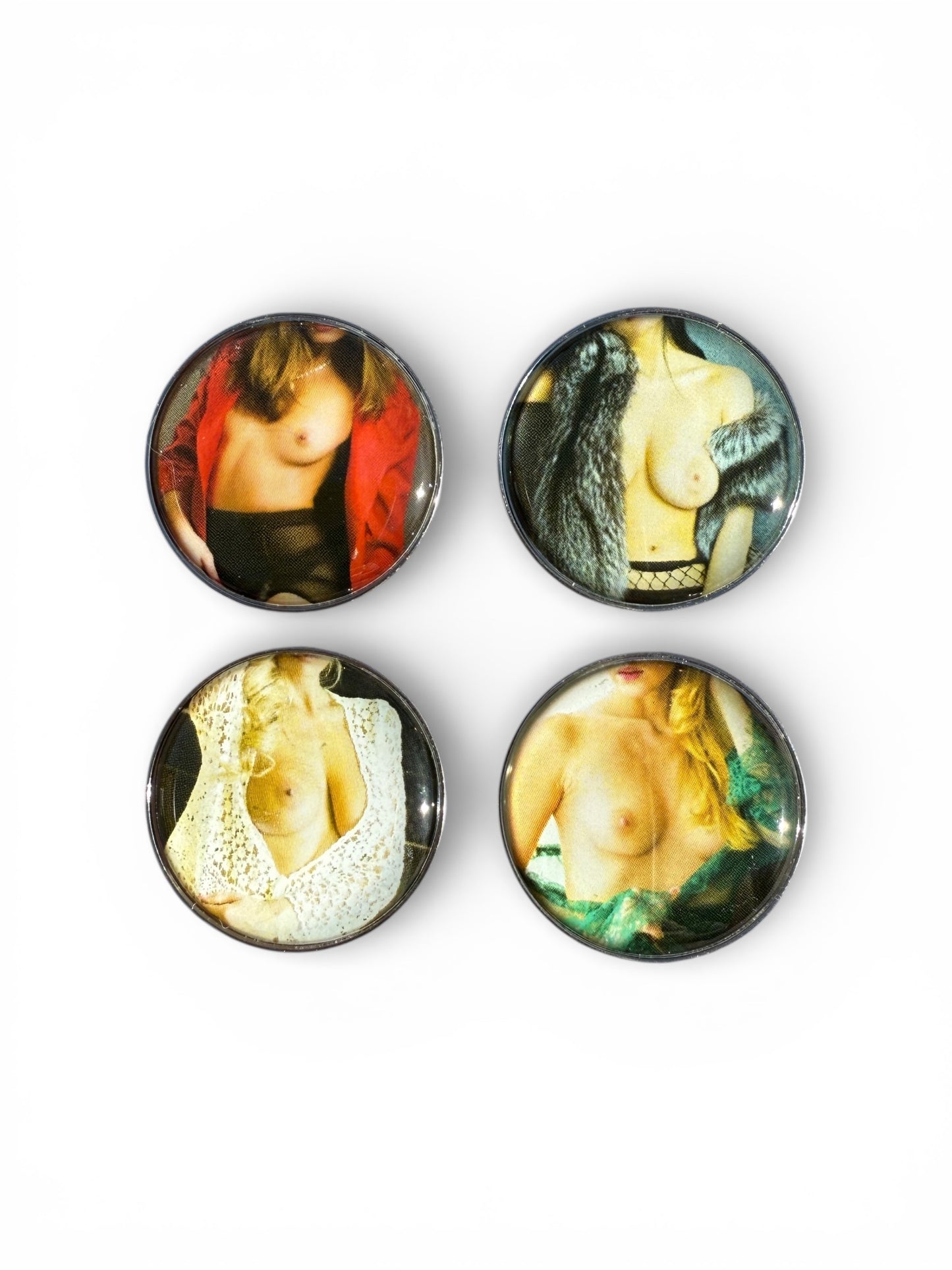 Ball Marker Set - PEEP SHOW - (4 pack) *NEW*