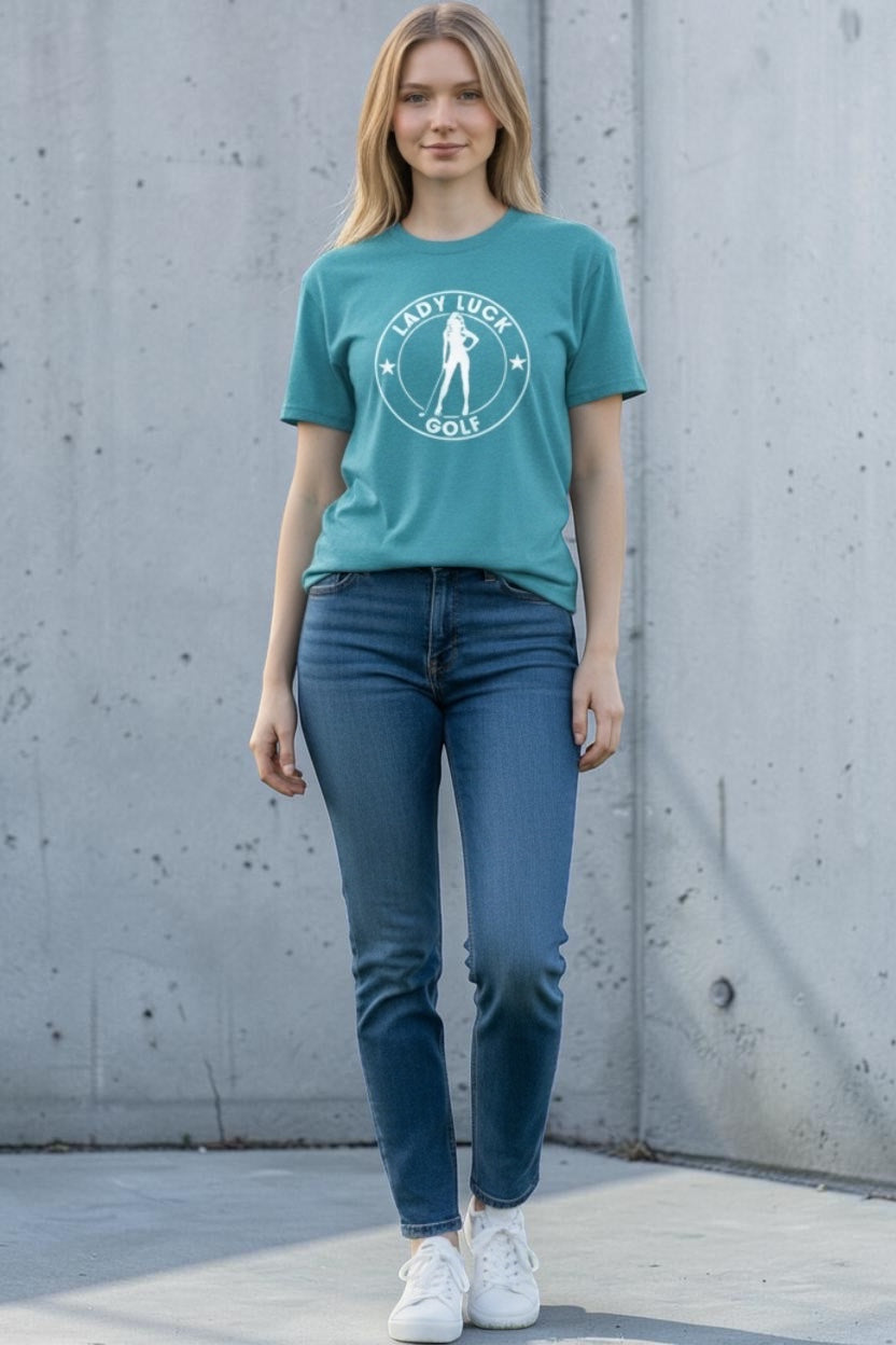 Lady Luck Golf Logo Tee - Unisex