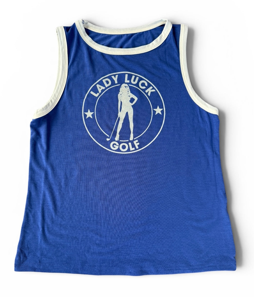 Lady Luck Golf Logo Tank Top - Women's