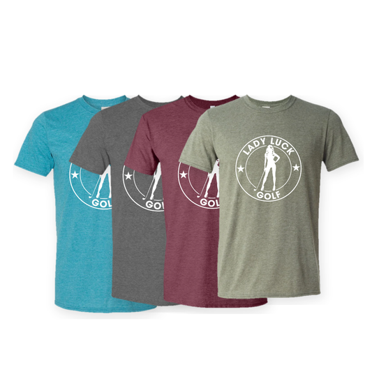 Lady Luck Golf Logo Tees